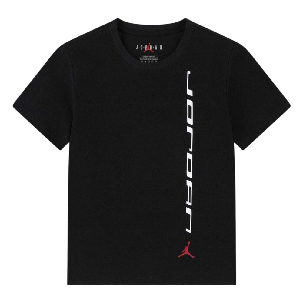 Air Childrens/Kids Jordan Graphic Print Regular T-Shirt / Black